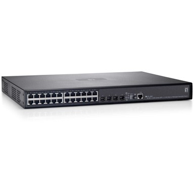 LEVELONE Mrežni preklopnik GTL-2691, 24x GE + 2x GE + 4x GSFP+, 19"